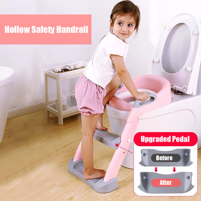 Baby Stepped Toilet Foldable Foot Stool Multi-functional - Image 2