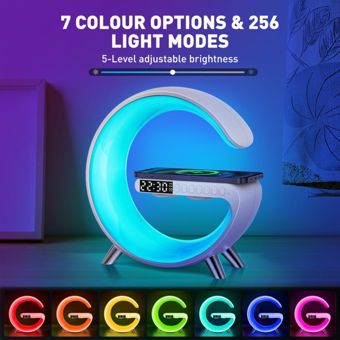 GPED 4-in-1 Smart Alarm Clock with LED Lamp - Image 2