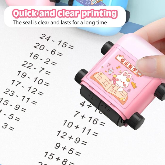 Reusable Math Roller Stamp - Image 3